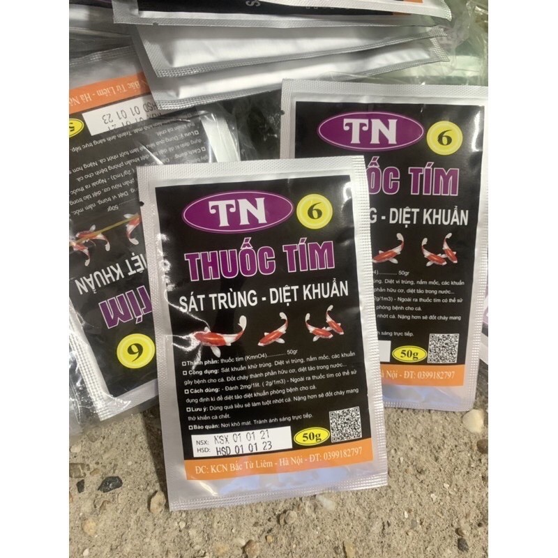 THUỐC TÍM SÁT TRÙNG - DIỆT KHUẨN - THUỐC TÍM  KMnO4